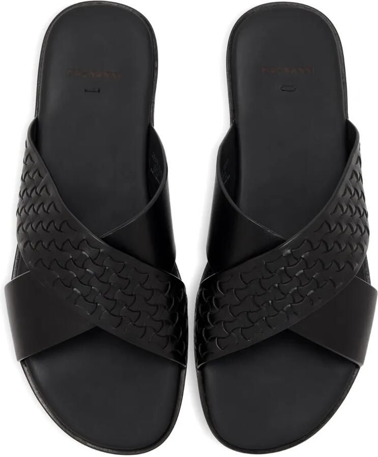 Magnanni Geweven leren sandalen Zwart - Foto 2