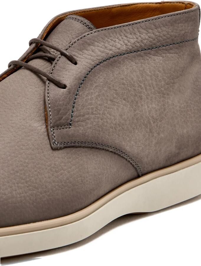 Magnanni Leren desert boots Grijs