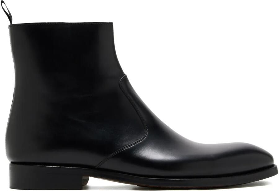 Magnanni Leren jas Zwart