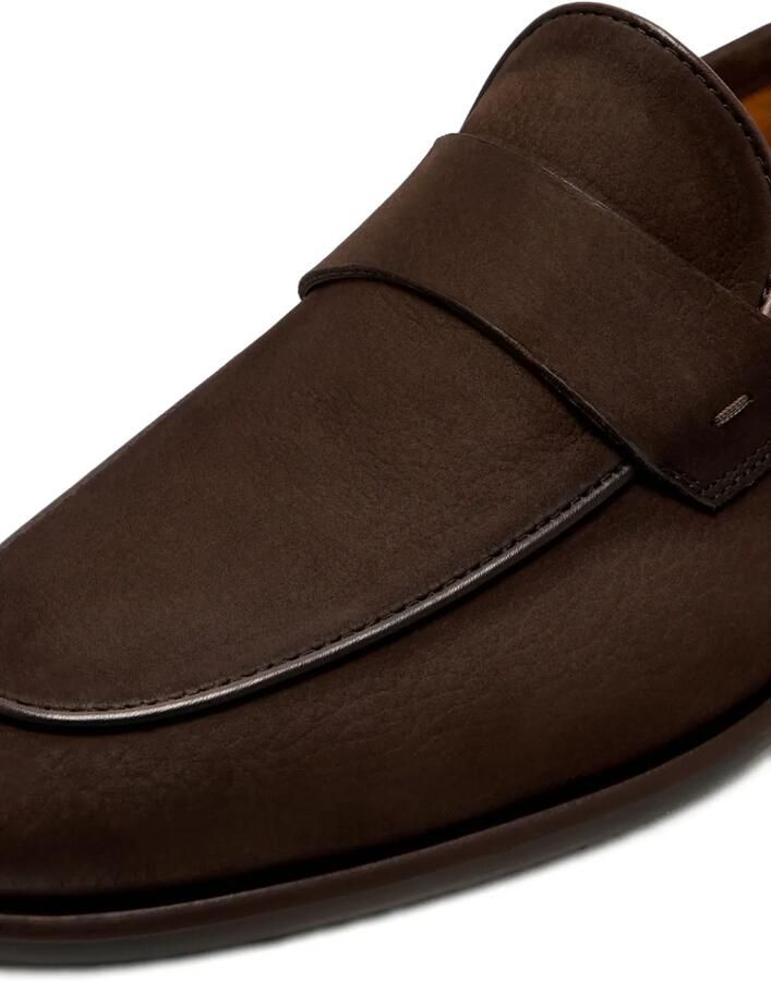 Magnanni Leren loafers Bruin