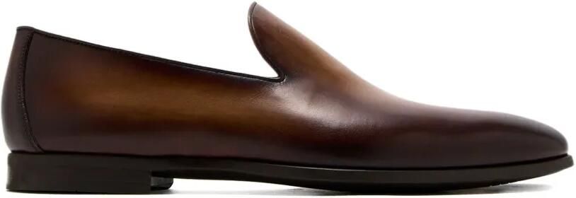 Magnanni Leren loafers Bruin