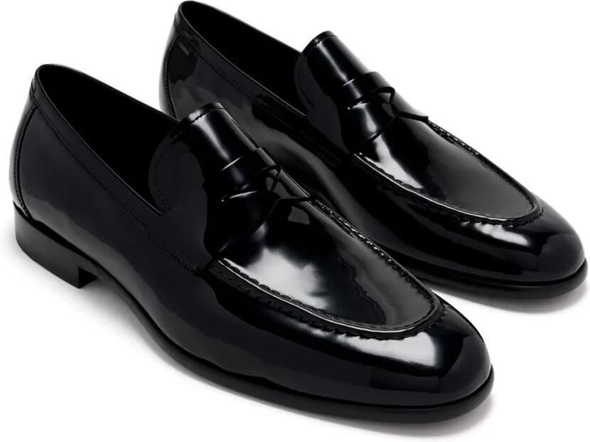Magnanni Leren loafers Zwart - Foto 3
