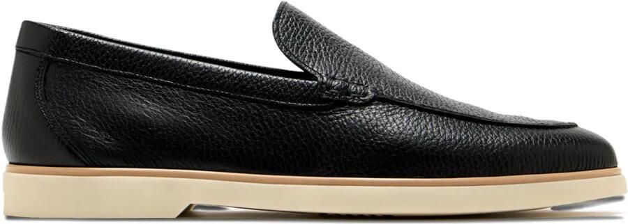 Magnanni Leren loafers Zwart