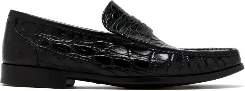 Magnanni Leren loafers Zwart
