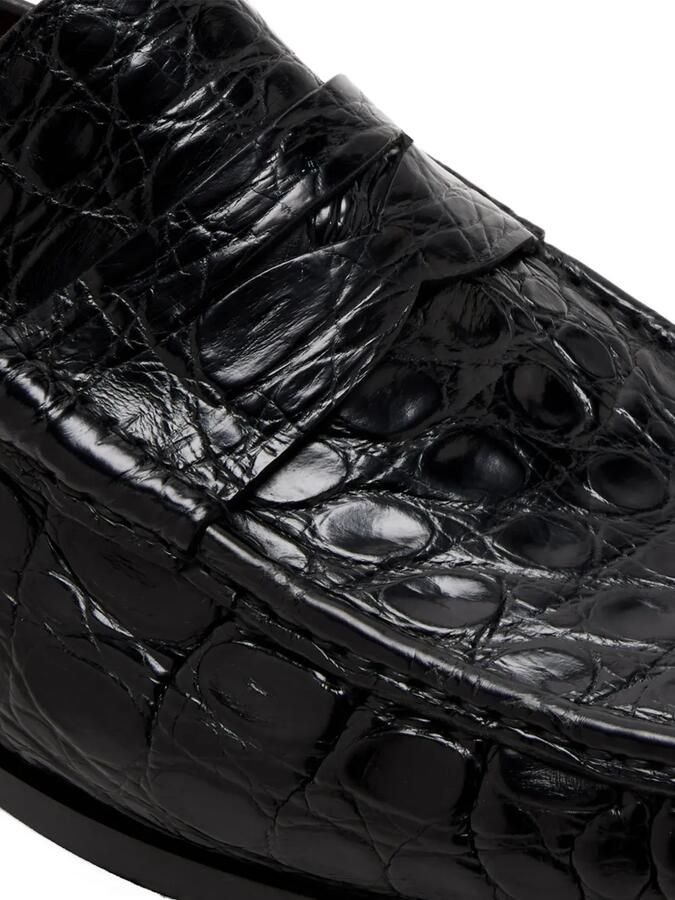 Magnanni Leren loafers Zwart - Foto 2