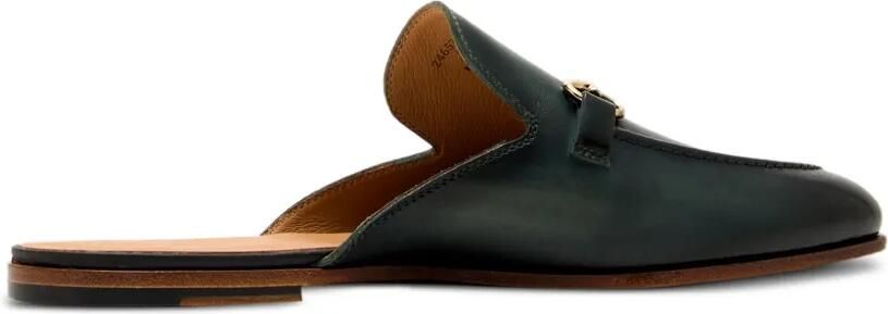 Magnanni Leren muiltjes Groen - Foto 4