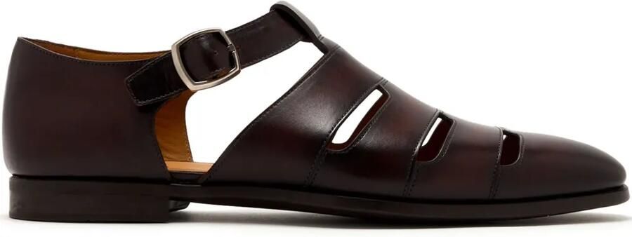 Magnanni Leren sandalen Bruin