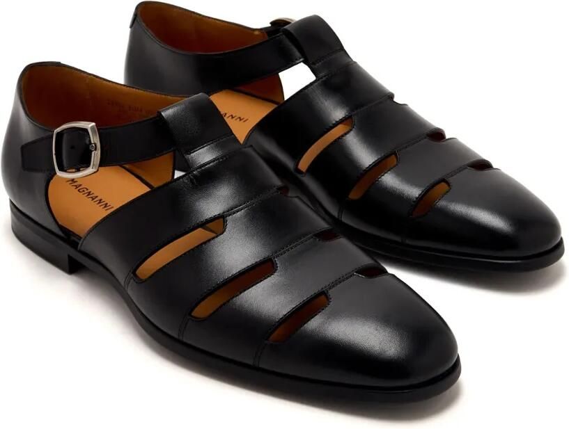 Magnanni Leren sandalen Zwart - Foto 4