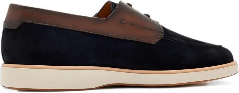 Magnanni Lucius bootschoenen met vlakken en veters Blauw - Foto 4