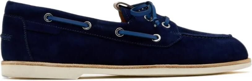 Magnanni Marina suède bootschoenen Blauw