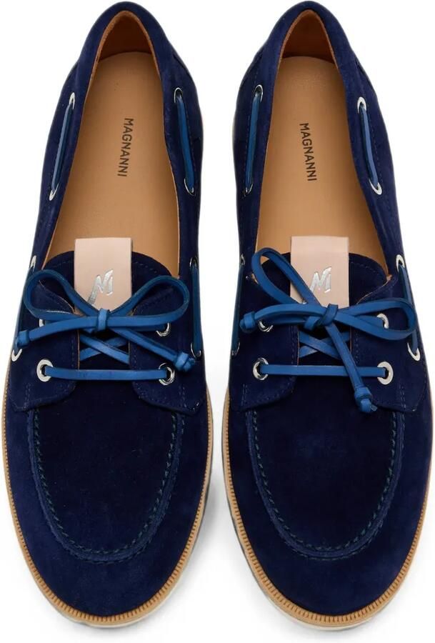 Magnanni Marina suède bootschoenen Blauw - Foto 3