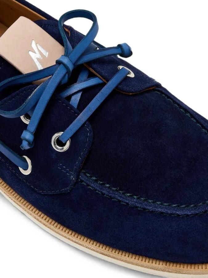 Magnanni Marina suède bootschoenen Blauw - Foto 2