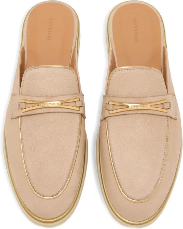 Magnanni Muiltjes met afwerking Beige