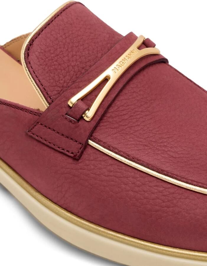 Magnanni Muiltjes met hardware-detail Rood - Foto 2