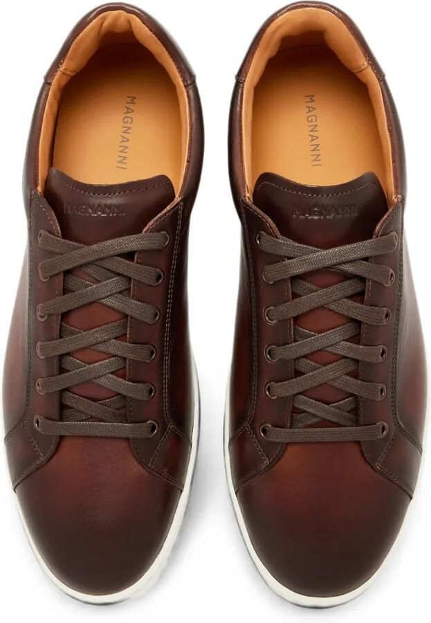 Magnanni Nitro leren sneakers Bruin - Foto 3