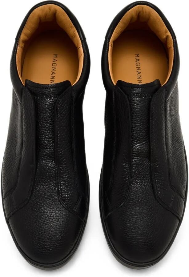 Magnanni Nitro leren sneakers met textuur Zwart - Foto 3
