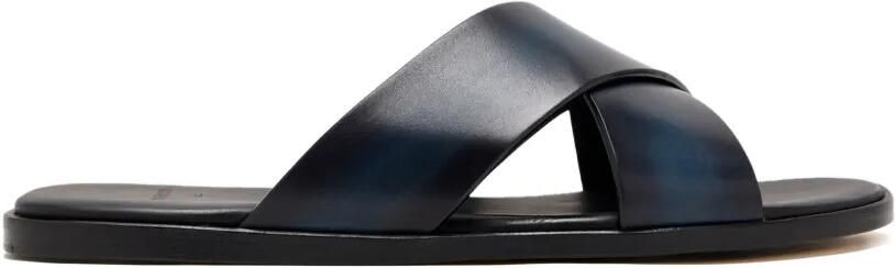 Magnanni Sandalen met gekruiste bandjes Blauw
