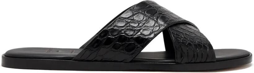 Magnanni Sandalen met gekruiste bandjes Zwart