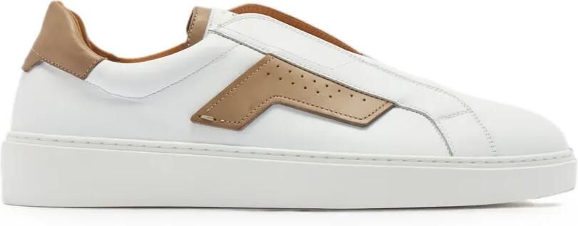 Magnanni Sneakers met geperforeerde vlakken Wit