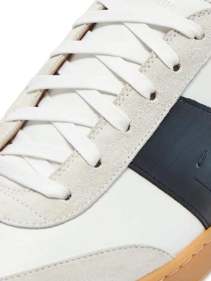 Magnanni Sneakers met suède afwerking en vlakken Wit - Foto 3