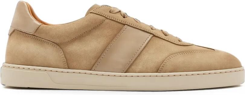 Magnanni Sneakers met suède vlakken Beige