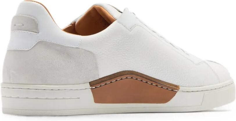 Magnanni Sneakers van bewerkt leer met vlakken Wit - Foto 3