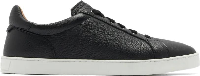 Magnanni Sneakers van bewerkt leer Zwart