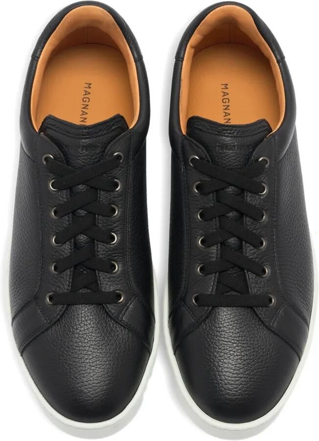 Magnanni Sneakers van bewerkt leer Zwart - Foto 3