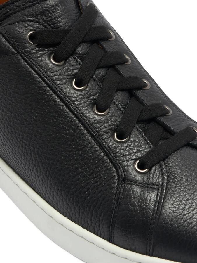 Magnanni Sneakers van bewerkt leer Zwart - Foto 2
