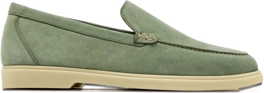 Magnanni Sophie suède loafers Groen
