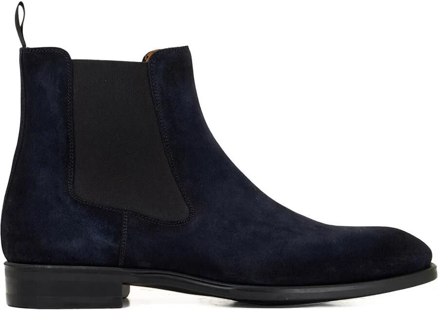 Magnanni Suède Chelsea laarzen Blauw