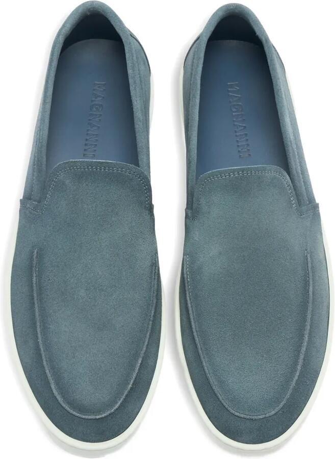 Magnanni Suède loafers Blauw - Foto 3