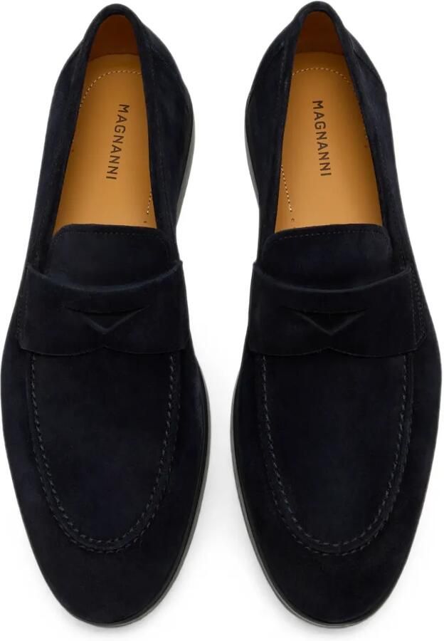 Magnanni Suède loafers Blauw - Foto 2