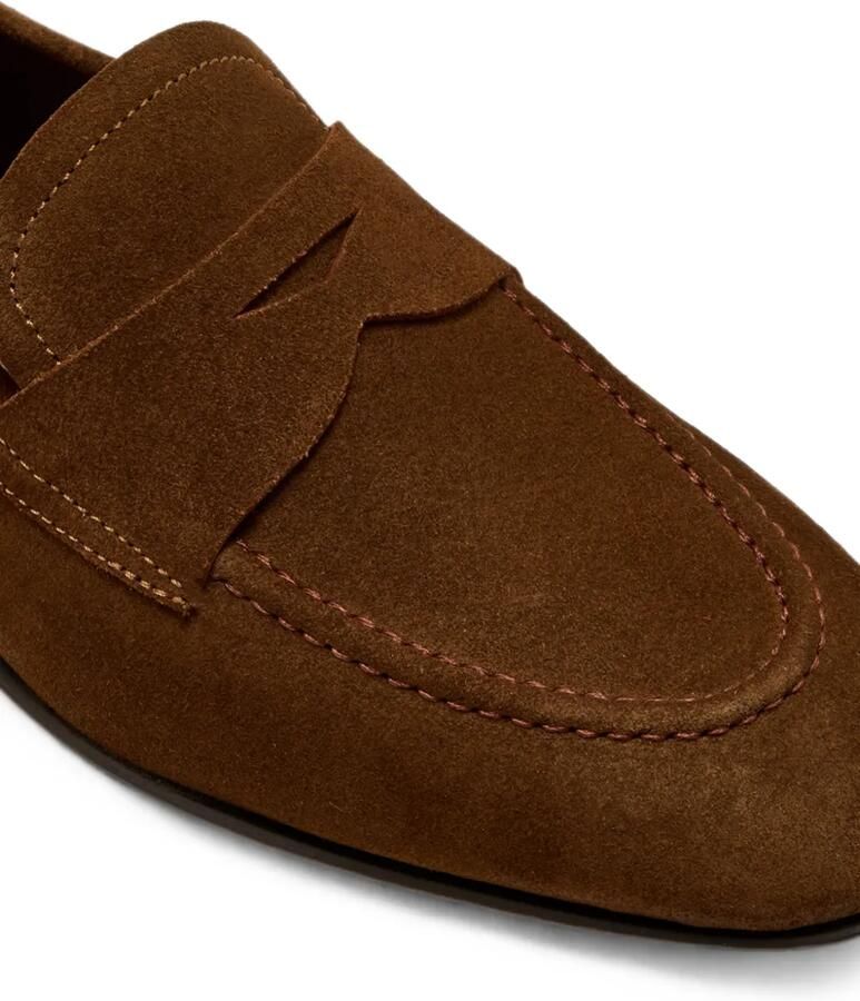 Magnanni Suède loafers Bruin - Foto 2