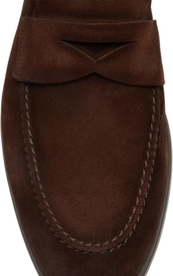 Magnanni Suède loafers Bruin - Foto 3