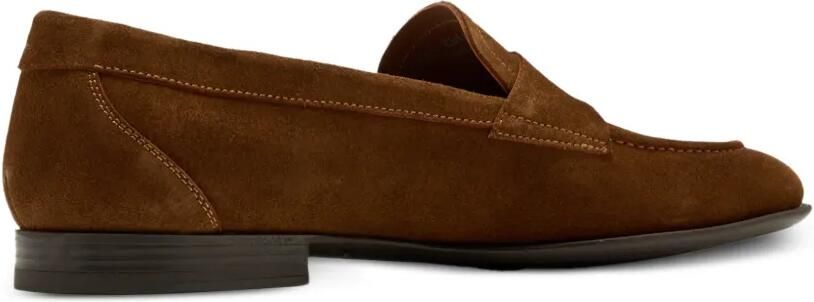 Magnanni Suède loafers Bruin - Foto 4