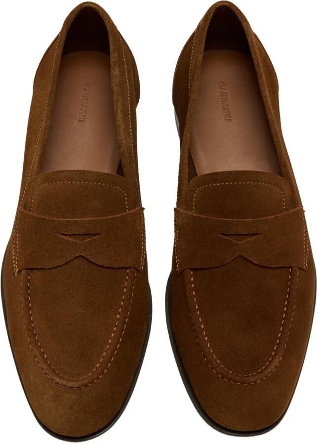 Magnanni Suède loafers Bruin - Foto 3