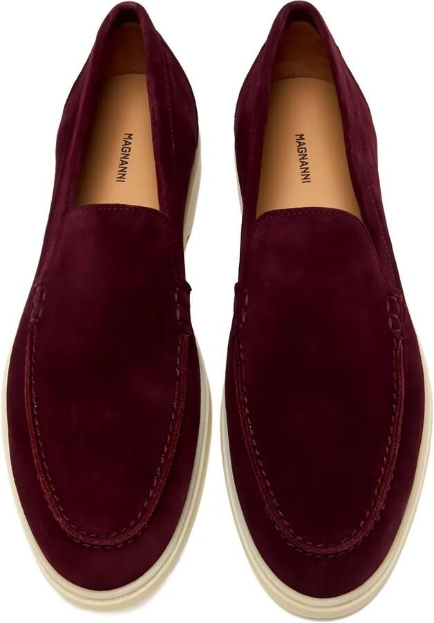 Magnanni Suède loafers Rood