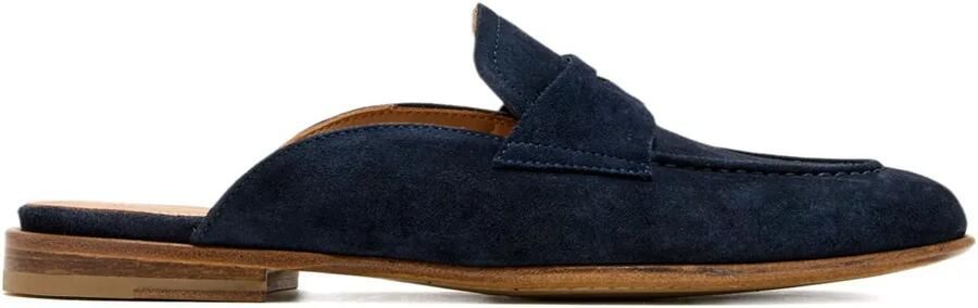 Magnanni Suède muiltjes Blauw