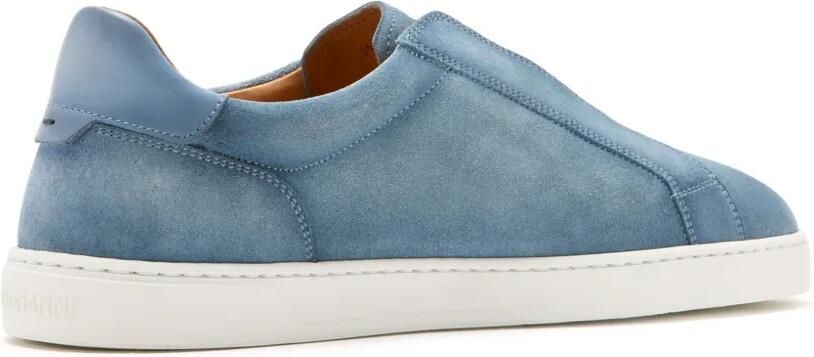 Magnanni Suède slip-on sneakers Blauw - Foto 3