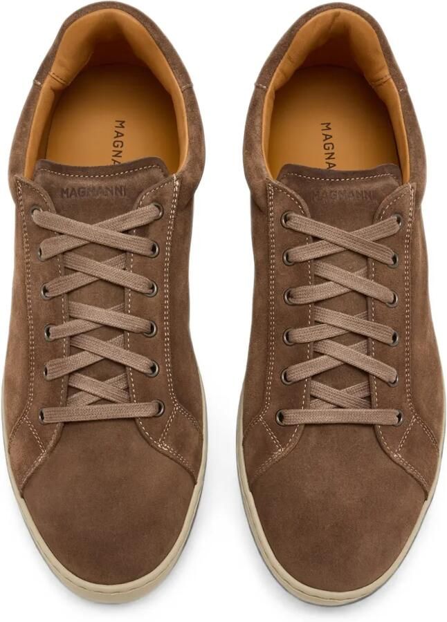 Magnanni Suède sneakers Bruin - Foto 3