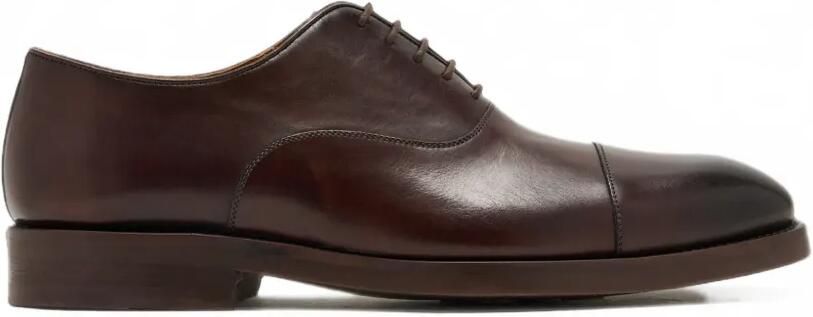 Magnanni Veterschoenen met bewerkte neus Bruin