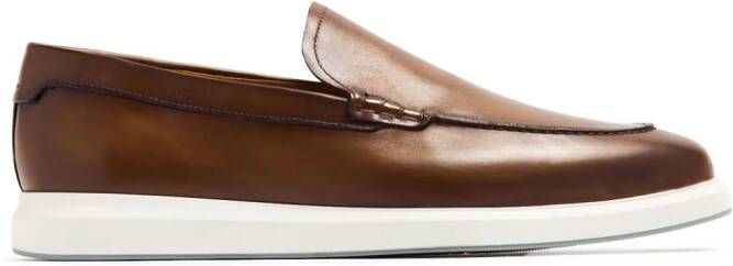 Magnanni Orion leren loafers Bruin