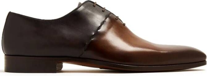 Magnanni Oxford schoenen met kleurverloop Bruin