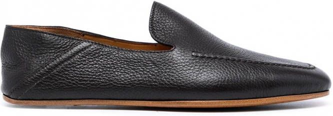 Magnanni Leren loafers Zwart