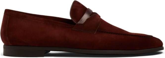 Magnanni Suède loafers Rood