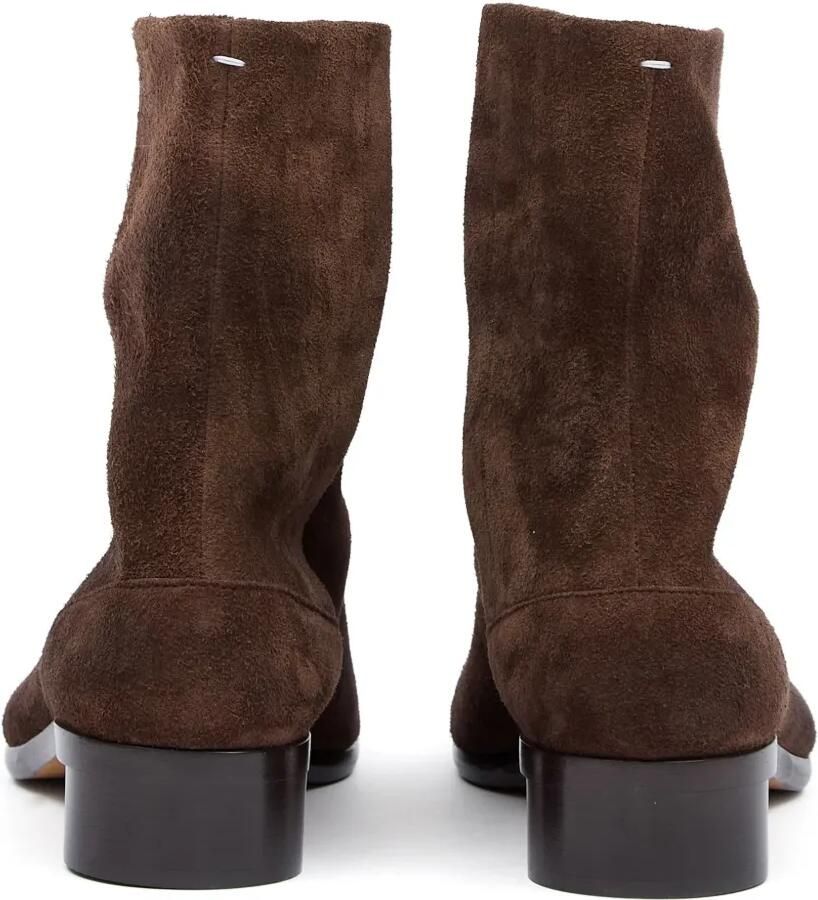 Maison Margiela 30 mm Tabi enkellaarzen Bruin - Foto 2