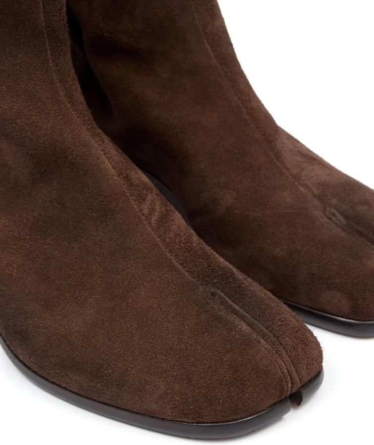Maison Margiela 30 mm Tabi enkellaarzen Bruin - Foto 3