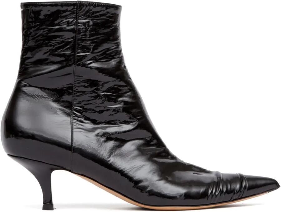 Maison Margiela 55 mm Kinkies enkellaarzen Zwart