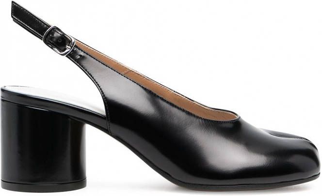 Maison Margiela Tabi slingback pumps Zwart